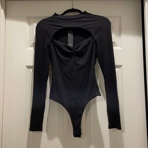 NWT Black Lulus Bodysuit
